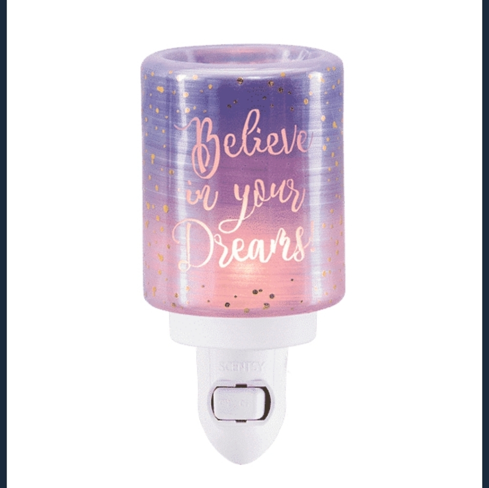 Scentsy Purple and Pink Dreamy Candle Holder